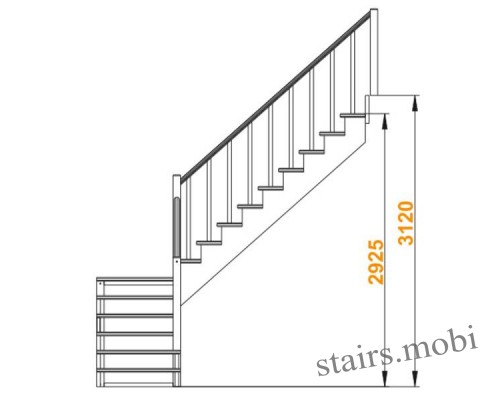 К-002М/3 вид3 чертеж stairs.mobi