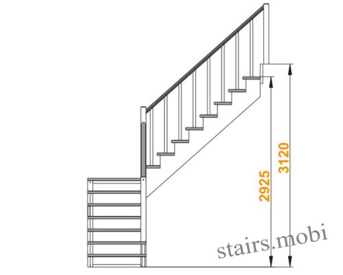 К-002М/4 вид2 чертеж stairs.mobi